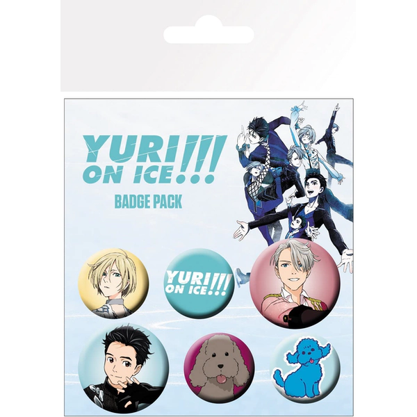 Image of Yuri On Ice - Mix Badge Pack