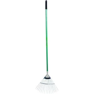 Image of Wickes Lawn Rake Stainless Steel - 1750mm