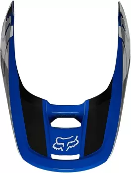 Image of FOX V1 REVN Helmet Peak, blue Size M blue, Size M