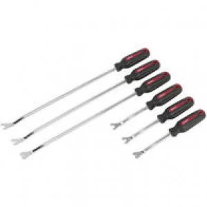 Image of Genuine SEALEY RT06 Trim Clip Tool Set 6pc