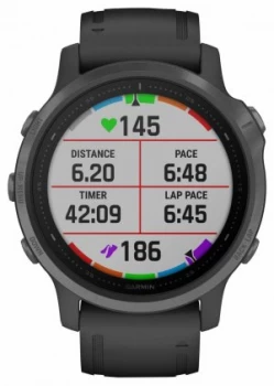 Image of Garmin Fenix 6S Pro Sapphire Carbon Grey DLC Black Watch