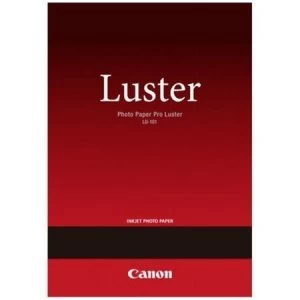 Image of Canon LU-101 Pro Luster Photo Paper A3 260gsm 20 sheets