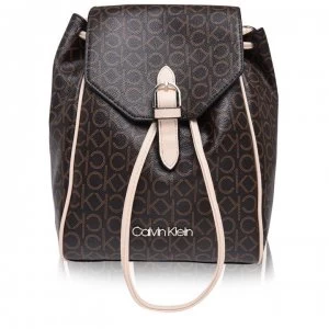Image of Calvin Klein Mono Backpack - BROWN OHJ