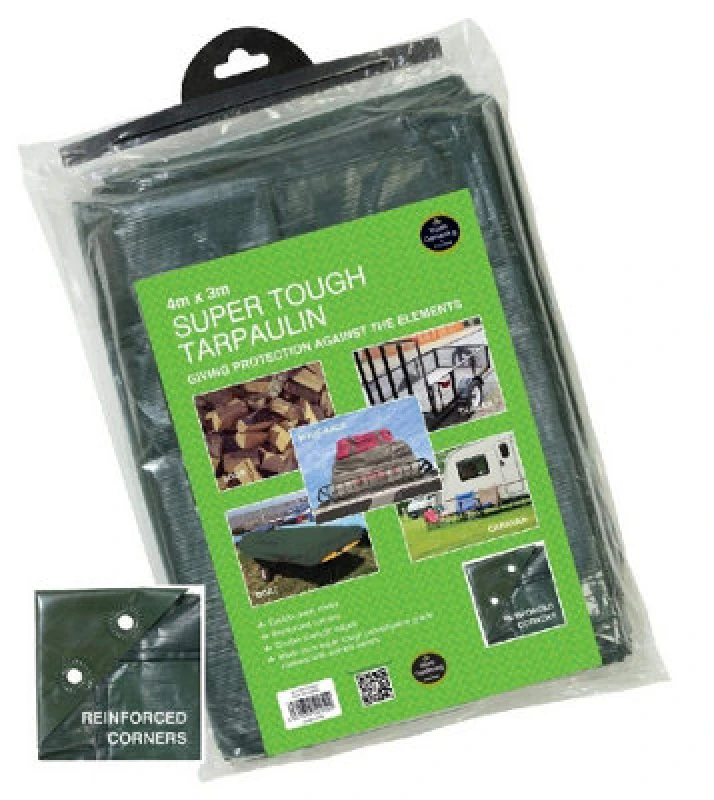 Image of Garland Super Tough Tarpaulin 4m x 3m W2254