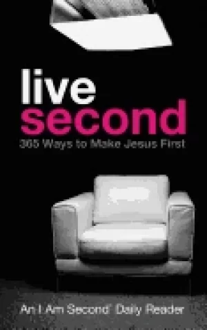 Image of live second 365 ways to make jesus first