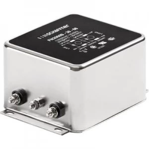 Image of EMI filter 250 V AC 1 A 12 mH W x H 71mm x 46.