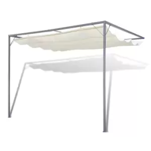 Image of Vidaxl Garden Patio Awning Sun Shade Canopy Wall Gazebo