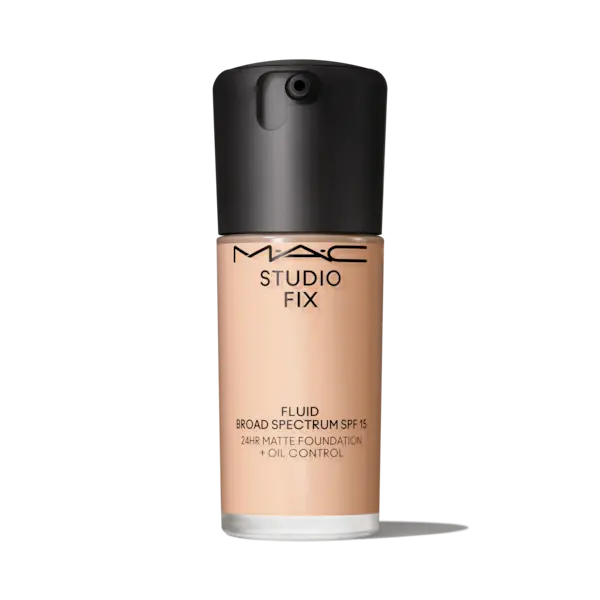 Image of MAC Studio Fix Fluid SPF 15 Foundation - N4.5 - Soft-Matte Finish - 24hr Medium-To-Full Coverage - 30ml - MAC Cosmetics