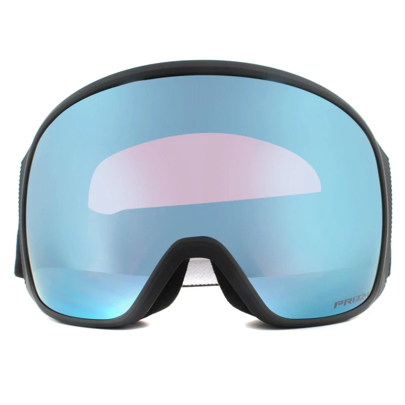 Image of Oakley Oakley Flight Tracker XL OO7104-06 Matte Black Prizm Snow Sapphire Iridium Ski Goggles Black One Size Unisex 888392459251