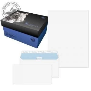 Image of Blake Soho Ultra White Wove A4 Paper & WalletP&S DL envelopes