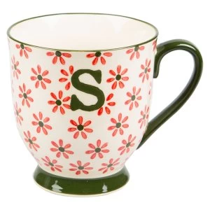 Image of Sass & Belle Bohemian Letter S Mug