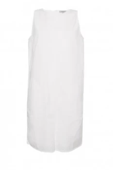 Image of Great Plains Natural Twill A Line Dress Optic White