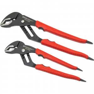 Image of Crescent 2 Piece Super Grip Tongue Groove Plier Set