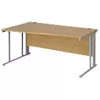 Image of Dams International Wave Desk MCM16WLSO 1,600 x 725 x 800 - 990 mm