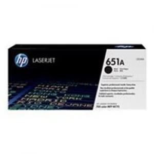 Image of HP 651A Black Laser Toner Ink Cartridge