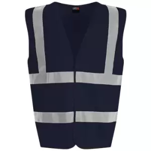 Image of PRO RTX High Visibility Unisex Waistcoat (S) (Navy) - Navy