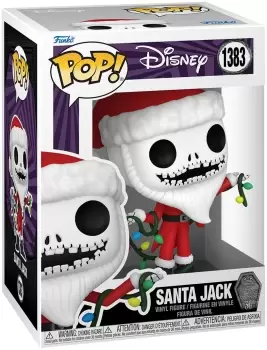 Image of The Nightmare Before Christmas 30th Anniversary - Santa Jack Vinyl Figur 1383 Funko Pop! multicolour