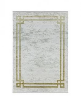 Image of Asiatic Olympia Grey/Gold Rug 160X230Cm