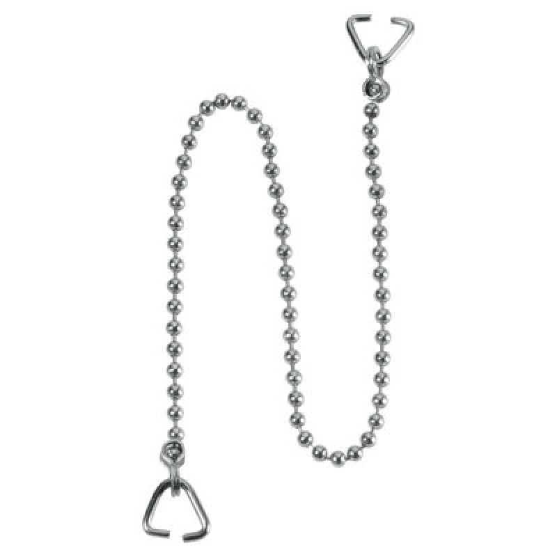 Image of Ch5 Mcalpine 9.5" Sink Plug Chain With 2 Triangles