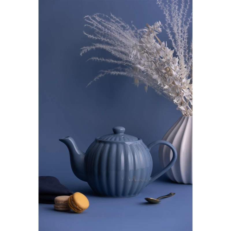 Image of PRICE & KENSINGTON 6 cup Luxe Teapot blue ONE SIZE