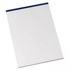 Image of Q Connect Memo Pad A4 80lf Feint - 10 Pack
