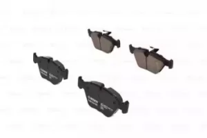 Image of Bosch 0986424485 BP253 Brake Pad Set Disc Brake Front Axle