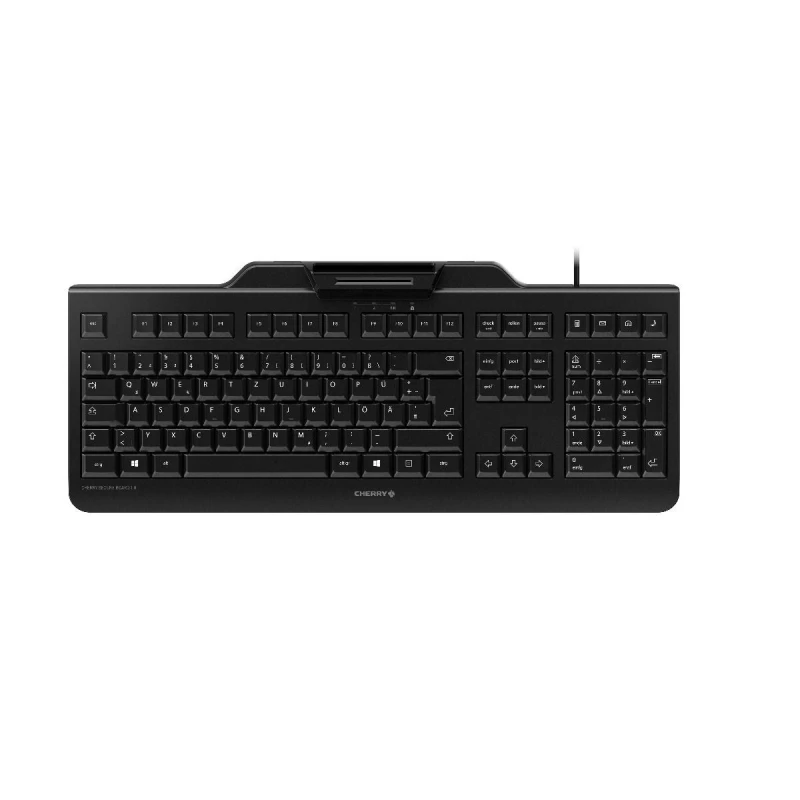 Image of Cherry CHERRY SECURE BOARD 1.0 keyboard Office USB QWERTY Nordic Black JK-A0400PN-2