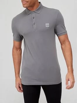 Image of Hugo Boss Passenger 1 Polo Shirt Dark Grey Size S Men
