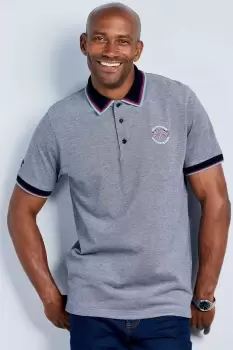 Image of Help For Heroes Short Sleeve Stripe Collar Polo Shirt