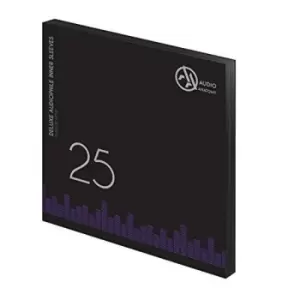 Image of Music Protection - 25 X 12 Deluxe Audiophile Inner Sleeves Black