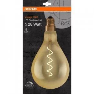 Image of OSRAM LED (monochrome) EEC A (A++ - E) E27 Arbitrary 5 W Warm white (Ø x L) 160.0 mm x 290.0 mm