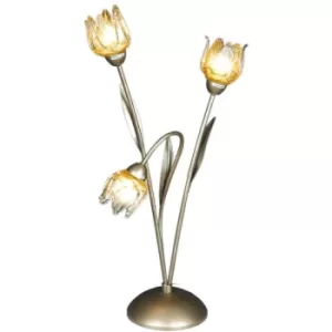Image of Linea Verdace Piave Table Lamp Rusty Gold