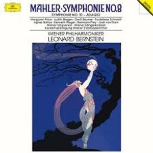 Image of Mahler Wiener Philharmoniker Leonard Bernstein - Mahler Symphony No. 8 & 10 Viny;
