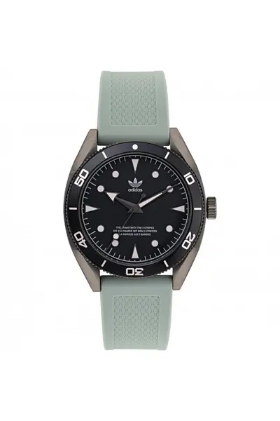 Image of adidas Originals Edition Two Stainless Steel Fashion Analogue Quartz Watch - Aofh22001 Black