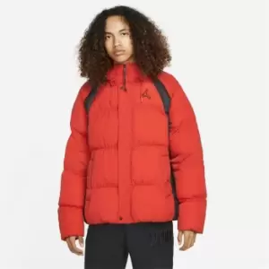 Image of Air Jordan Jordan Essentials Mens Puffer Jacket - Red