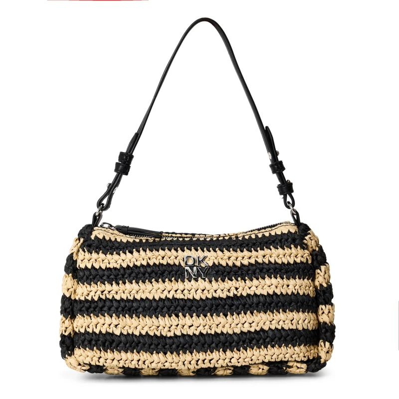 Image of DKNY Remy SHD Bag Ld61 Black/Natural female One Size