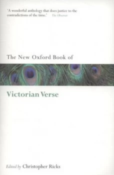 Image of The New Oxford Book of Victorian Verse by Christopher Ricks Paperback