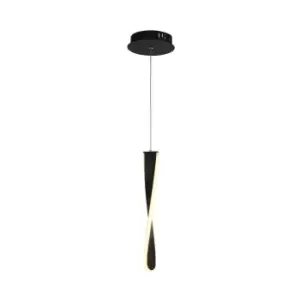 Image of Paddle Slim LED Ceiling Pendant - Black