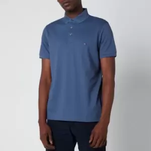 Image of Tommy Hilfiger Mens 1985 Slim Polo Shirt - Faded Indigo - S