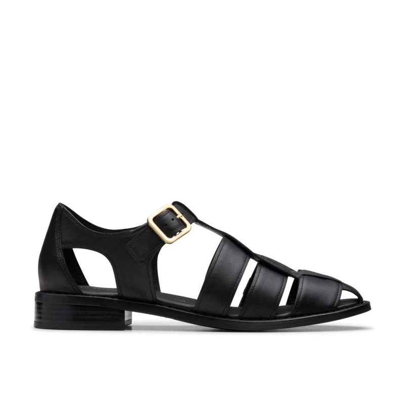 Image of Clarks HANA SUN womens Sandals in Black