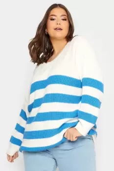 Image of Stripe Knitted Jumper