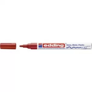 Image of Edding 4-751-9-002 E-751 Paint marker Red 1 mm, 2mm /pack
