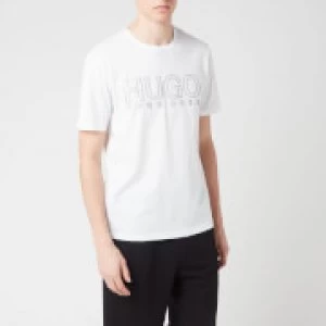 Image of Hugo Boss Dolive Logo T-Shirt White Size L Men