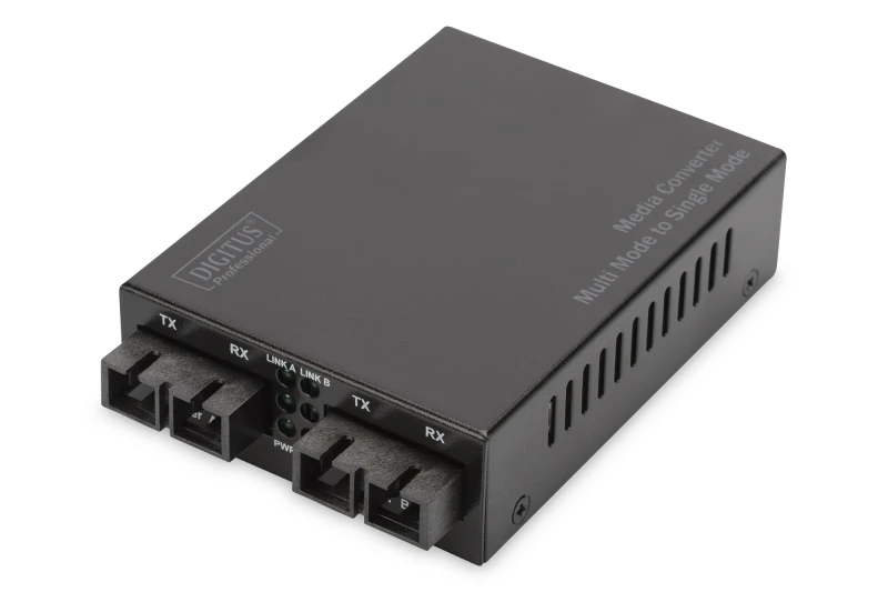 Image of Digitus Fast Ethernet Multimode/Singlemode Media Converter SC/SC