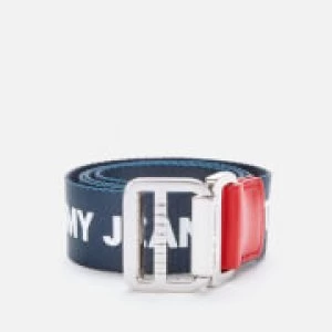 Image of Tommy Jeans Womens TJW Webbing Belt 3.5 - Corporate - 85/34in