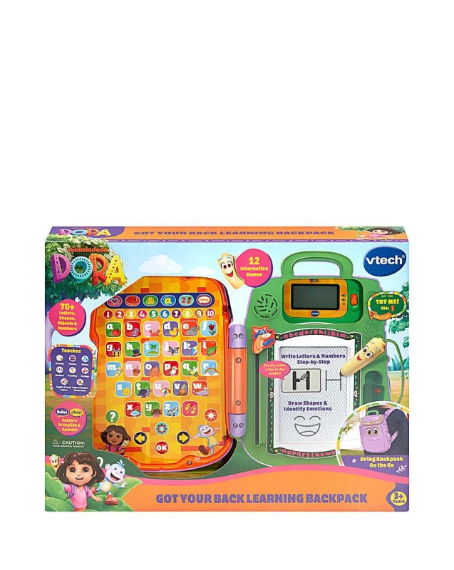 Image of Vtech VTech Dora's Explore & Go Backpack - VTech Female RN49001
