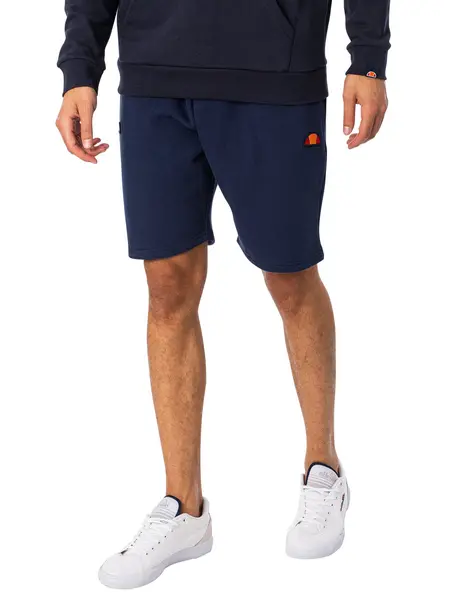 Image of Ellesse Noli Fleece Sweat Shorts Navy S