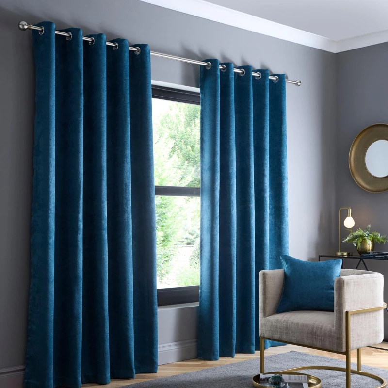 Image of Strata Eyelet Curtains
