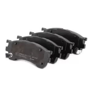 Image of RIDEX Brake pad set 402B0063 Brake pads,Brake pad set, disc brake MAZDA,FORD USA,323 F VI (BJ),PREMACY (CP),626 V Hatchback (GF),626 V (GF)