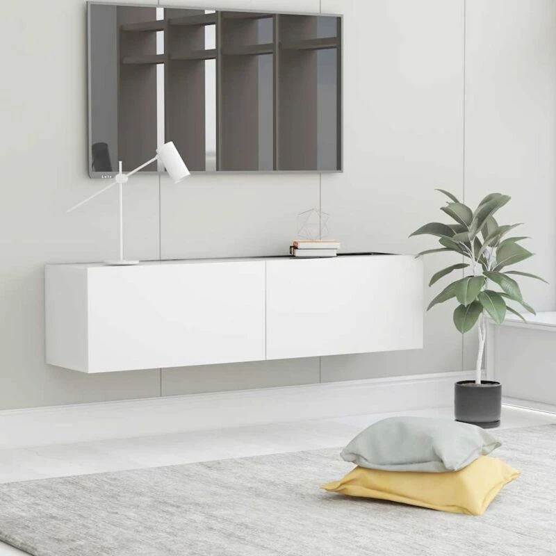 Image of VIDAXL TV Cabinet White 120x30x30cm Engineered Wood vidaXL 801490